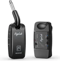 POGOLAB UHF Wireless Saxophon Sender Empfänger Saxophon Mikrofon Wiederaufladbar