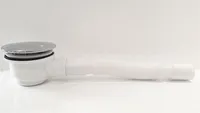 BuyLando Ablaufgarnitur 90 mm – Ablaufloch mit Geruchverschluss Siphon für Duschwannen