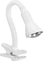 Trio Leuchten Klemmleuchte Flexo weiß 45 cm E14, max. 18 W