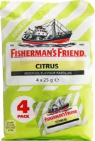 Fisherman´s Friend Citrus zuckerfrei 4x25g