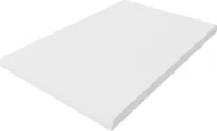 Arbeitsplatte Küchenarbeitsplatte Großauswahl Laminatplatte Küchenmöbel, Farbe:weiß, Länge:60 cm