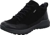Ara Schnürstiefelette Hiker - Schwarz Leder Größe: 36.5 Normal