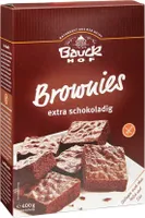 Bauckhof 177531, Brownie, 400 g, CE, 393 kcal, 1663 kJ, Papierschachtel