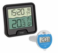 TFA DOSTMANN Poolthermometer Funk "Marbella" Messtiefe 11 cm