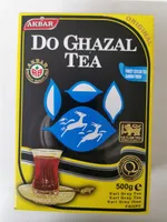 AKBAR Do GHAZAL TEA Schwarzer Tee (aromatisiert Earl grey) 500g