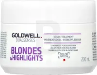 Goldwell Dualsenses Blondes & Highlights 60sec Treatment Maske für blonde Haare 200 ml
