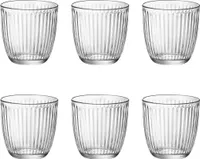 BORMIOLI ROCCO Wasserglas Line klar 29cl H8,5cm Ø8,5cm 6er Set