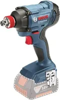 Bosch GDX 180-LI, Sterownik udarowy, Uchwyt pistoletowy, 1/2", Czarny, Niebieski, 3600 RPM, 2800 RPM