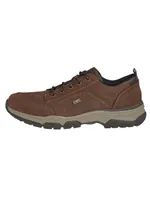 Rieker Halbschuh - Braun Veloursleder Größe: 45 Normal