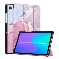 Schutzhülle für Samsung Galaxy Tab A8 10.5 2021 Cover Case Schutz Tablet Farbe: Glitzernder Marmor