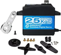 Cyfrowy serwomotor Coreless DS3225PRO 7.4V 25KG | Obrót 180 stopni | Przekładnie ze stali nierdzewnej | Do robotyki, samochodów Baja 1/10, ciężarówek