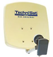 TechniSat DigiDish 33 smiley + Universal-Twin-LNB