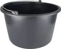 Mörtelkübel Baueimer 10L Skala Wassereimer Mörteleimer Kübel für Baustelle und Garten [1 Stück]