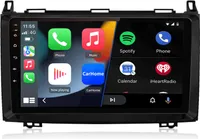 4+64G 9 "Android 13 Autoradio CarPlay Für Mercedes Benz W169 W245 W639 Vito W906 Sprinter Viano VW Crafter GPS Navi WIFI 4G BT DAB+ SWC 8-Kern