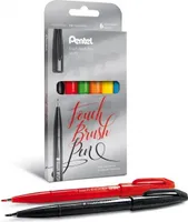 Kalligraphie-Stift/Pinsel SES15 6 Farben