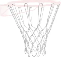 Basketballnetz für Basketballkorb Basketball Netz gute QUALITÄT 40 cm weiß