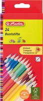 Herlitz Dreikant Buntstifte 24er Kartonetui