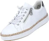 Rieker Sportliche Schnürschuhe Damen 31373432383135 Weiß 37 EU