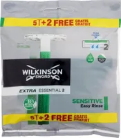 Jednorazowa maszynka do golenia Wilkinson Extra Essential 2 Sensitive, opakowanie 7 sztuk
