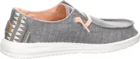 Hey Dude Wendy Boho Damen Slipper in Grau, Größe 36