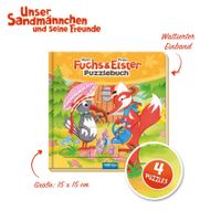 TRÖTSCH Unser Sandmännchen Puzzlebuch Fuchs und Elster