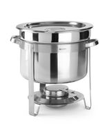 HENDI Suppen Chafing dish 370x345 mm Chromstahl 10 L          Piave