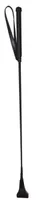 ZADO Leder-Gerte 65 cm lang - Farbe: schwarz - Größe: unisize