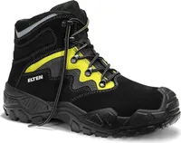 ELTEN Sicherheitsstiefel MICK black-green Mid ESD S3S, Gr. 45