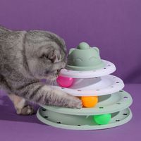 Garten & Heimwerken Tierbedarf Katzenzubehör Katzenspielzeuge Trixie Ball Pompons für eine Katze 