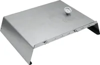 BBQ-Toro verstellbarer Edelstahl Pizzaaufsatz | 48,5 - 79 x 42 x 12,3 cm