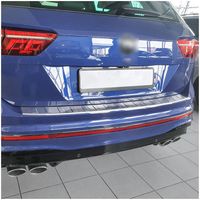 Ladekantenschutz für VW Tiguan 2 und Allspace Edelstahl Rostfrei Abkantung 2016-