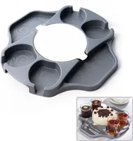Kunststoff Kuchen Torten Serviertablett Rund Kuchenteller Kuchenplatte Tortenplatte Servierteller