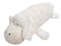 süßer Kinder Wärmflaschenbezug Schaf aus Mikrofaser, waschbar, ca. 45x23 cm