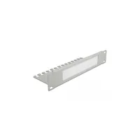 DELOCK 10" Kabelmanagement Bürstenleiste Kabelabfangpalette