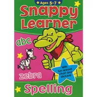 Alligator - Aktivitätenbuch "Snappy Learner Spelling With Fun" SG32314 (Einheitsgröße) (Bunt)