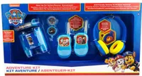 Paw Patrol Abenteuer Set | Fernglas Walkie-Talkie Kompass Kopfhörer Taschenlampe