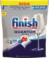 Kapsle do myčky Finish Powerball Quantum All in 1, 100 ks