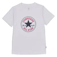 Converse Chuck Patch Classic Tee Damen T-Shirt 10022560 Weiß, Bekleidungsgröße:XL