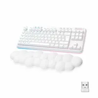 Logitech G 920-010687 - Kabellos - RF Wireless + Bluetooth - Mechanischer Switch - AZERTY - RGB-LED - Weiß