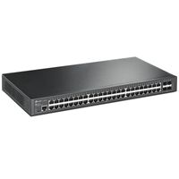 TP-Link - TP-Link Managed L2 Gigabit JetStream Switch TL-SG3452 mit 48 Gigabit Ports und 4 SFP