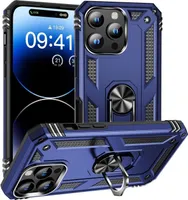 Etui na telefon komórkowy Armor Shield do Apple iPhone 16 Pro Max Ultra Hybrid Case, niebieski
