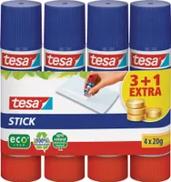 tesa ecoLogo Stick Klebestift 4er Pack 20 g