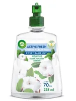 Air Wick, Active Fresh, odświeżacz powietrza,  wkład, 228 ml, kwiat bawełny