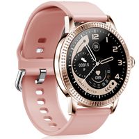 Bluetooth Smartwatch Armbanduhr Wasserdicht Fitness Armband Uhr Smartwatch für Damen Herren
