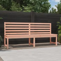 Möbel Gartenbank 201,5 cm Massivholz Douglasie - Gartenbänke 824051