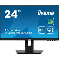 60,5cm/24" (1920x1080) Iiyama Prolite XUB2463HSU-B1 16:9 FHD IPS 100Hz 3ms HDMI DP USB LS Pivot Czarny