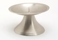Kerzenhalter, Scheibenleuchter D 9 cm matt