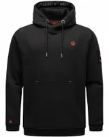 Stone Harbour Herren Kapuzen Pullover Oversize Outdoor Hoodie Sweater Bodo Shain Schwarz Gr. 48 - M