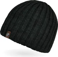 Herren Beanie Wintermütze Strickmütze Rippstrick Neverless® schwarz
