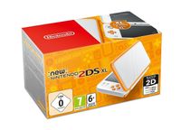 New Nintendo 2DS XL, Farbe Weiß/Orange